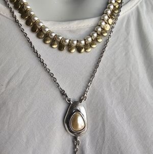 NWOT LUCKY BRAND LAYERED NECKLACE COSTUME JEWELRY